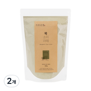 가루선생 쑥 소이 라떼, 500g, 2개