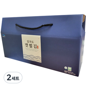 해우촌 임자도 갯벌김 캔 35g x 3p 선물세트, 2세트