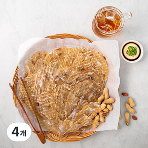 해청식품 쥐치포, 300g, 4개