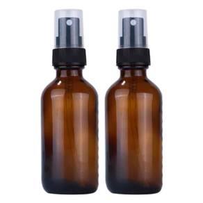 달모아 휴대용 유리 스프레이 분무기 분무타입 60ml, 갈색, 2개