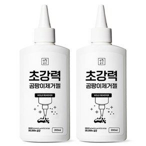 생활공식 초강력 곰팡이제거젤, 2개, 200ml