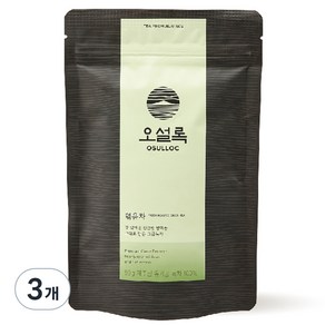 오설록 유기농 덖음차, 50g, 1개입, 3개