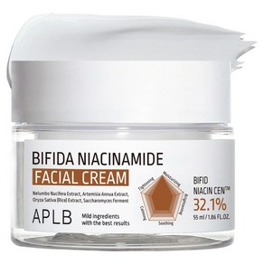 APLB 비피다 나이아신아마이드 페이셜 크림, 55ml, 1개