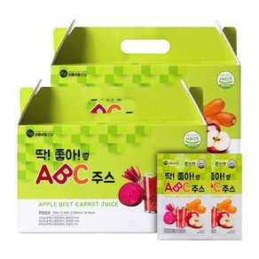 미쁨생활건강 딱좋아 abc 주스, 100ml, 60개