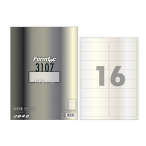 폼텍 라벨 LC-3107 16라벨 10매, 1개