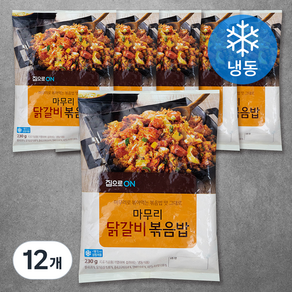 집으로ON 닭갈비 마무리 볶음밥 (냉동), 230g, 12개