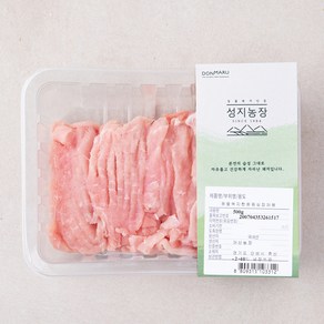 돈마루 성지농장 동물복지 한돈 등심 잡채용 (냉장)