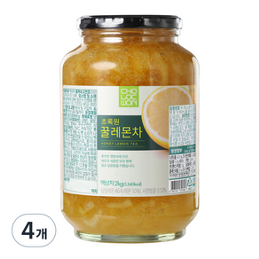 초록원 꿀레몬차, 2kg, 1개입, 4개