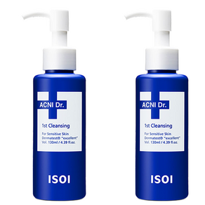 아이소이 아크니 닥터 퍼스트 클렌징, 130ml, 2개