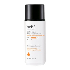 빌리프 UV 프로텍터 데일리 선스크린 젤 SPF50+ PA++, 50ml, 1개