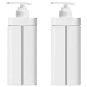 뉴앤룩 욕실 디스펜서 리필용기 720ml, 2개