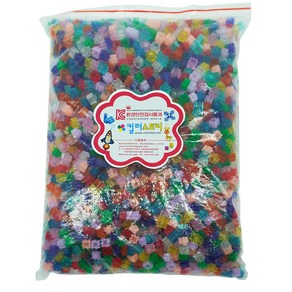 컬러스토리 디폼블럭 10mm 1kg B36, 투명9색혼합, 1개