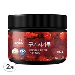 토종마을 구기자 가루, 2개, 180g