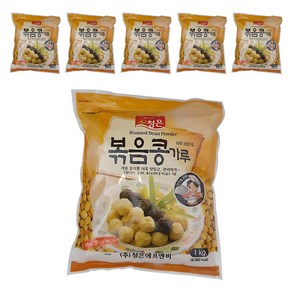 청은에프엔비 볶음콩가루, 6개, 1kg
