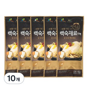 건강한맛미간 한방약재 삼계탕 준비재료, 100g, 10개