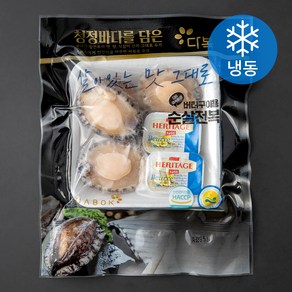 다복 청정바다를 담은 CAS로 급냉한 순살 전복 85g + 버터 20g (냉동), 1세트