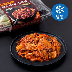 마이셰프 매콤 주꾸미 삼겹살 2인분 (냉동), 670g, 1개