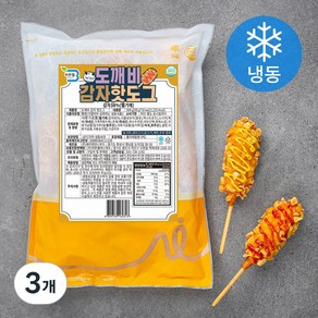 바른웰 도깨비 감자핫도그 (냉동), 3개, 500g