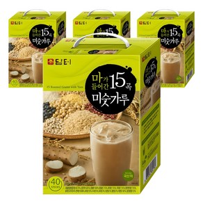 담터 마가 들어간 15곡 미숫가루, 800g, 4개