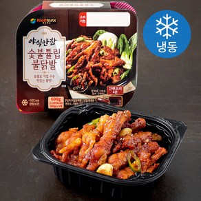 야식만참 숯불 튤립 불닭발 2개입 (냉동), 600g, 1개