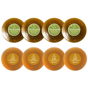 프로버블리 지성 건성 중성 피부 천연 수제비누 어성초 110g x 4p + 유황 110g x 4p