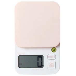 드레텍 디지털 전자저울, 2kg, 파스텔핑크, KS-254PKI2