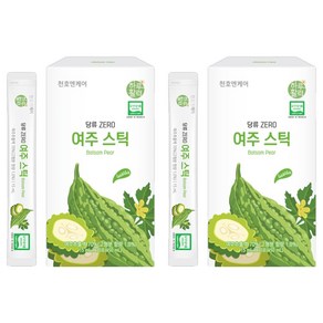 하루활력 여주즙 액상스틱 15ml, 2개, 450ml