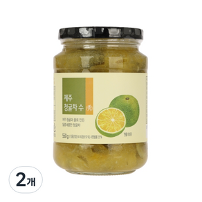 올가홀푸드 제주 청귤차 수, 550g, 1개입, 2개