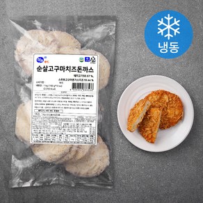 하늘푸드 순살 고구마 치즈돈까스 10p (냉동)