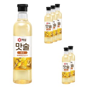 백설 맛술 생강, 800ml, 6개