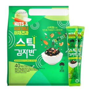 김대감 스틱 김자반 야채견과 40p, 400g, 1개