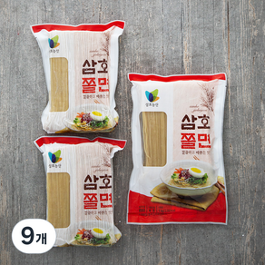 냉장_삼호농산 쫄면사리, 1kg, 9개