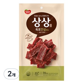 동원 상상육포 안심, 70g, 2개