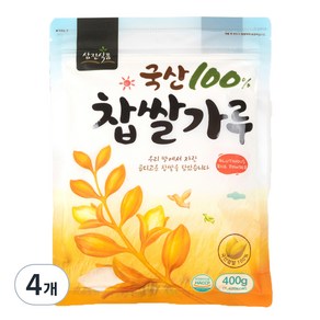 삼진식품 찹쌀가루, 400g, 4개