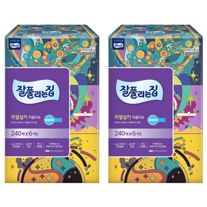 잘풀리는집 리얼 실키 천연펄프 미용티슈, 240매, 12개