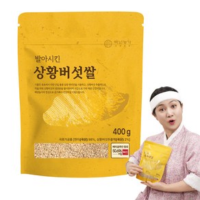 백년농가 상황버섯쌀, 400g, 1개