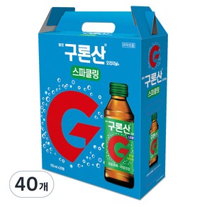 해태htb 영진 구론산 스파클링 오리지날액 음료 선물세트, 150ml, 40개