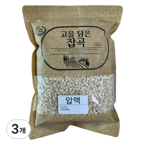 고을담은 국산 압맥, 1kg, 3개