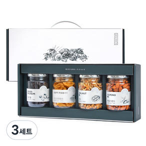 착한습관 견과 앤 건과 4종 선물세트 820g, 3세트