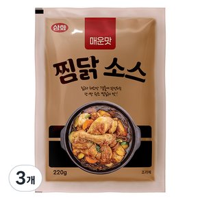 삼화식품 매운맛 찜닭소스