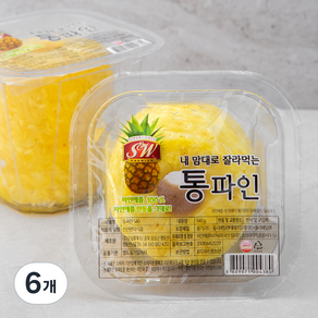 S&W 통파인 파인애플, 540g, 6개