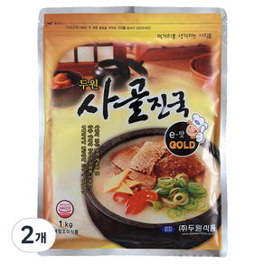 두원식품 사골진국, 1kg, 2개