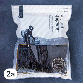 부드러운 고흥 미역, 180g, 2개