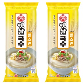 오뚜기 옛날 국수 쌀소면, 500g, 2개