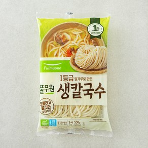 풀무원 생칼국수 4인분, 550g, 1개