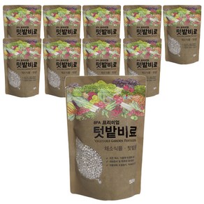 프레시가든 텃밭 비료 500g, 10개