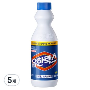 유한락스 레귤러, 500ml, 5개