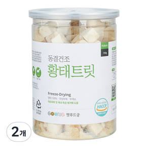 펫푸드궁 대용량 100g, 황태 트릿, 2개