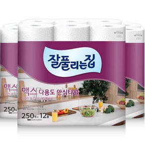 잘풀리는집 맥스 다용도 천연펄프 롤키친타올