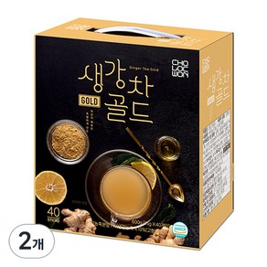 초록원 생강차골드, 2개, 40개입, 15g